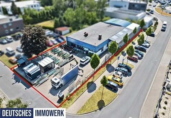 Gewerbeimmobilie-Lagerhalle in Glinde bei Hamburg
